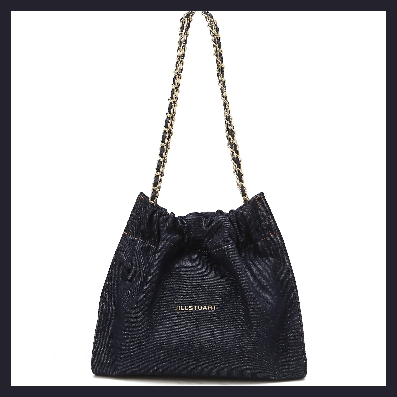 ★JILLSTUART★Coco Chain★Shoulder Bag M★Dark denim★