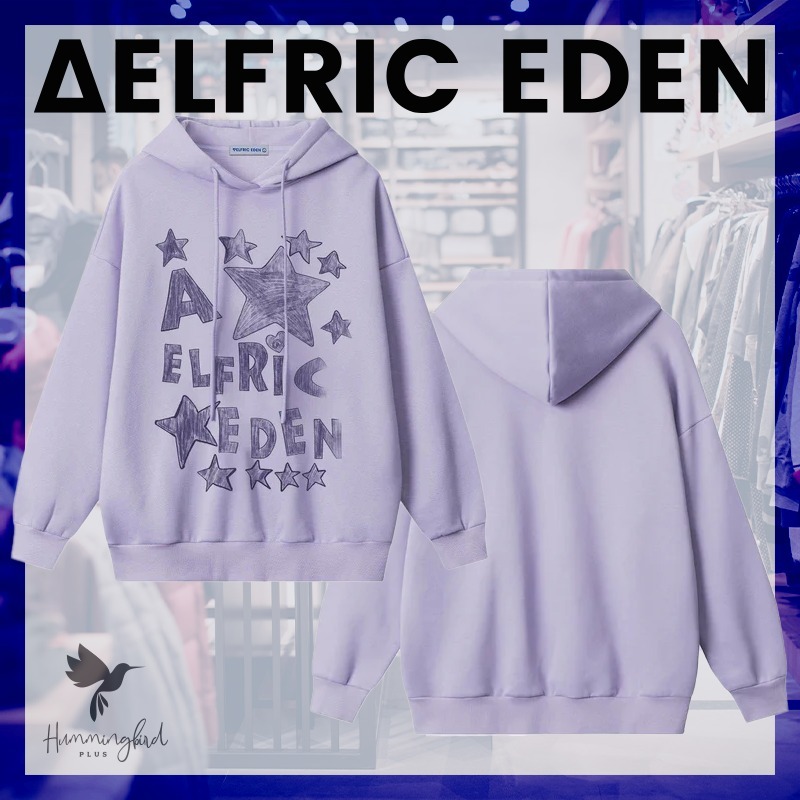 関送込 Aelfric Eden ★グラフィティ スター プリント パーカー