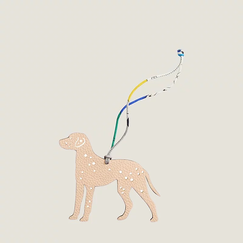 *希少アニマルモチーフ*【HERMES】チャーム ダルメシアン かわいい♪】HERMES バッグチャーム ダルメシアン バッグチャーム