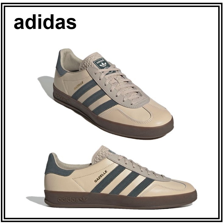スニーカー [ ADIDAS ] GAZELLE INDOOR - BEIGE