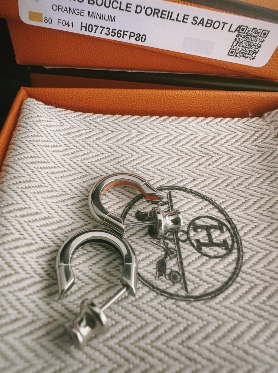 ◇大人気◇『HERMES』《サボット》 ピアス
