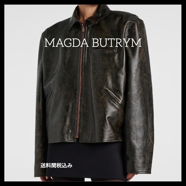 送料関税込み★MAGDA BUTRYM★レザージャケット