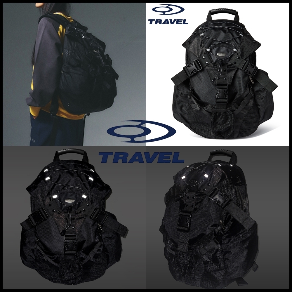 ★日本未入荷★TRAVEL★TRAIL RUNNER MESH STRING TECH BACKPACK