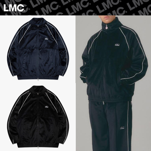 ★24-25FW新作★LMC★VELOUR PIPING JACKET
