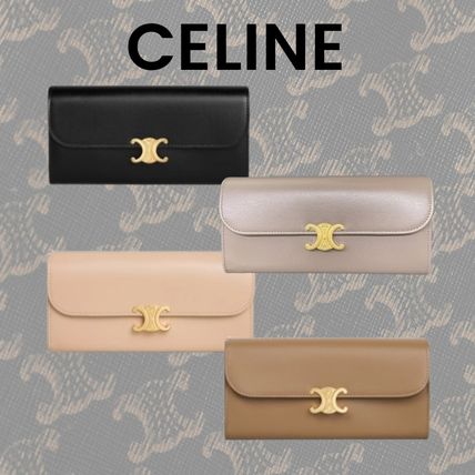 優れた品質 ベージュ系 国内 海外 - 長財布(レディース) CELINE(セリーヌ) 小物