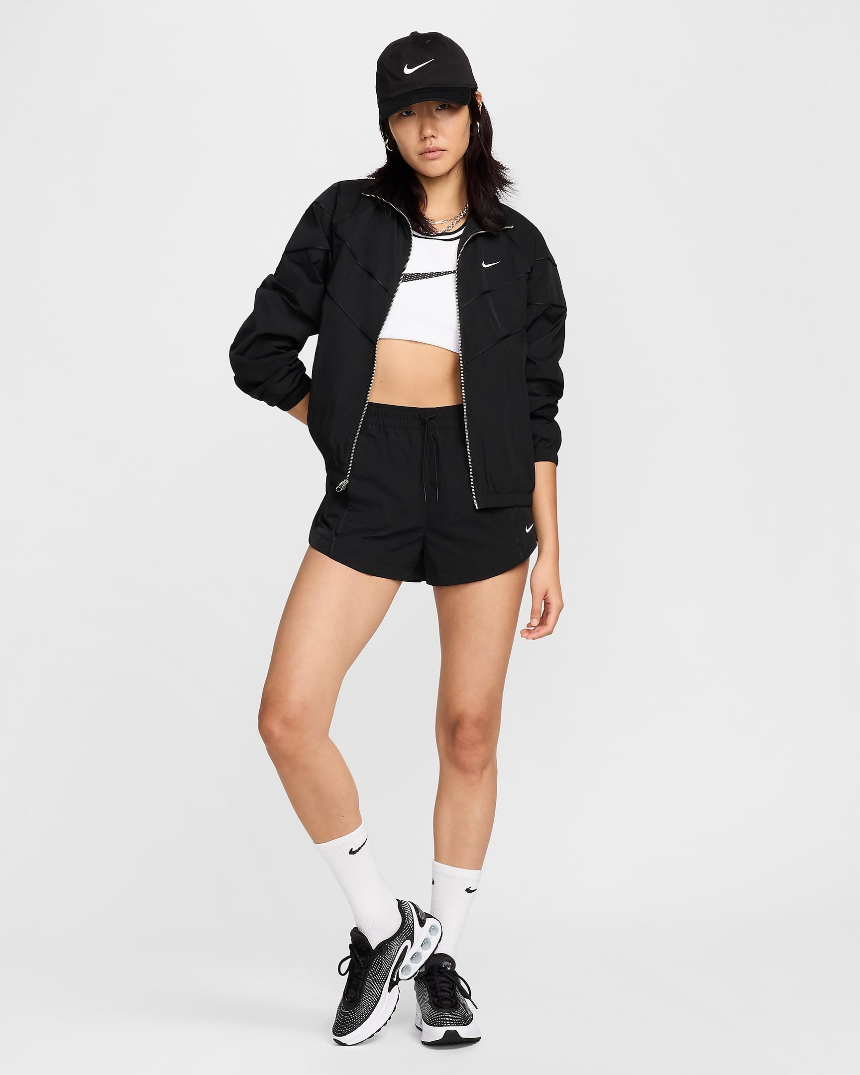 NIKE☆ルーズ UV ウーブン フルジップ ジャケット (Nike