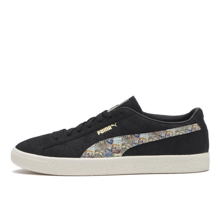 PUMA SUEDE VTG MONSTER HUNTER BLK/WARM WHT 国内発送