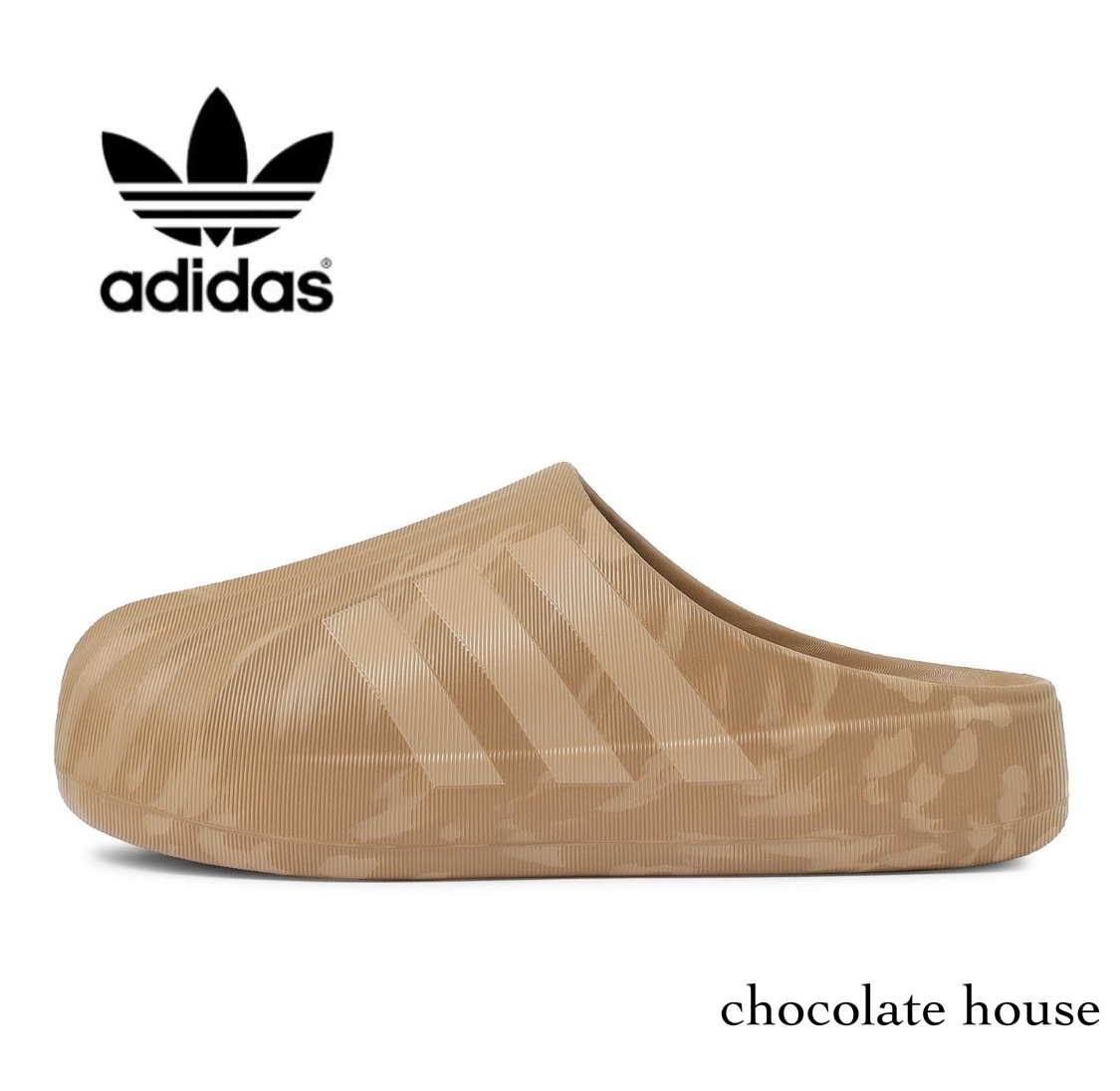 国内発送☆adidas☆adiFOM SST MULE IE9084 BROW/CARD/BROW