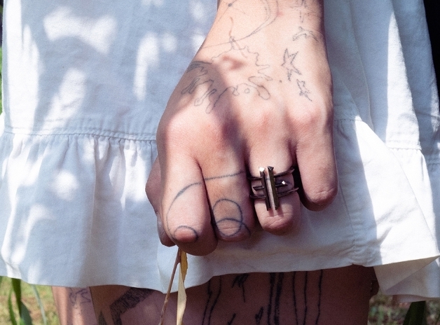 【AJO AJOBYAJO】24FW★ Nonmainstream Ring Nonmainstream Ring [BLACK] - AJOBYAJO