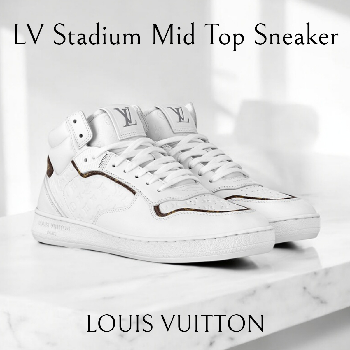 *Louis Vuitton*LVスタジアムミッドトップスニーカー ハイカット