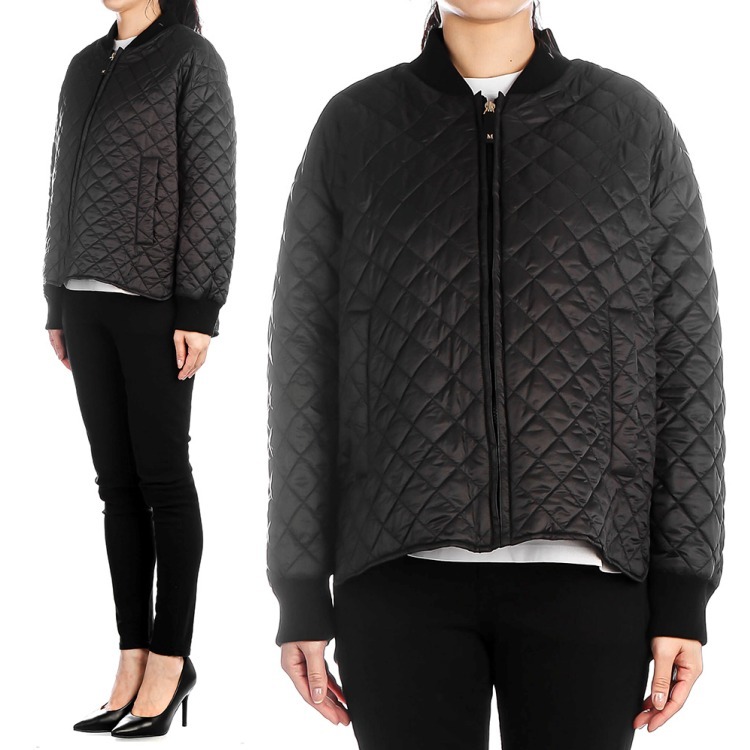 Max Mara☆MAYA キルティング ジャケット BLACK