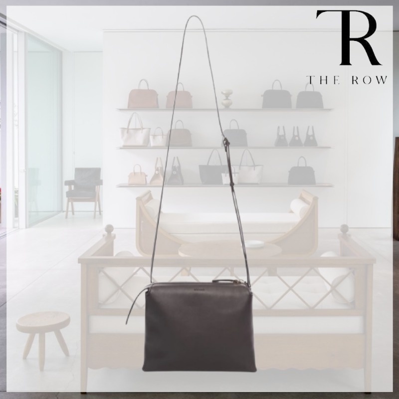 （新色）The Row Nu ツイン ミニ レザークロスボディ バッグ