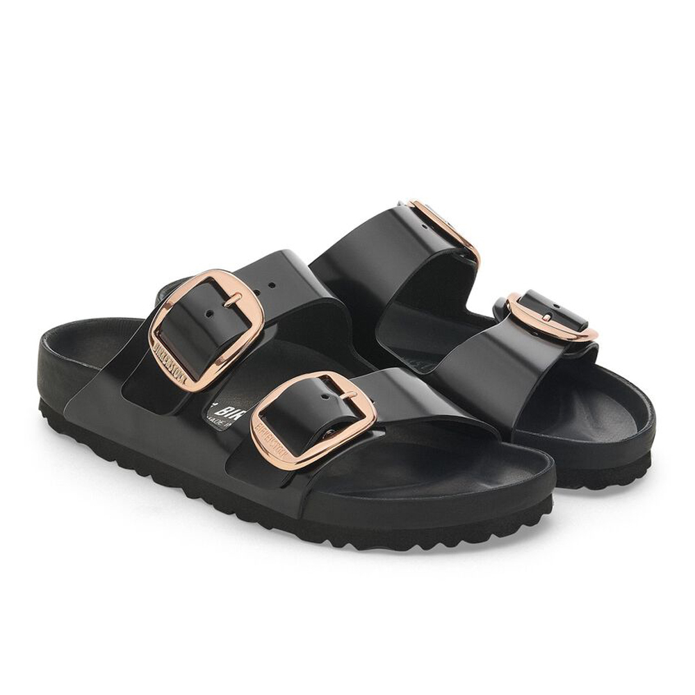 【Birkenstock】Arizona ビッグバックル エナメルレザー