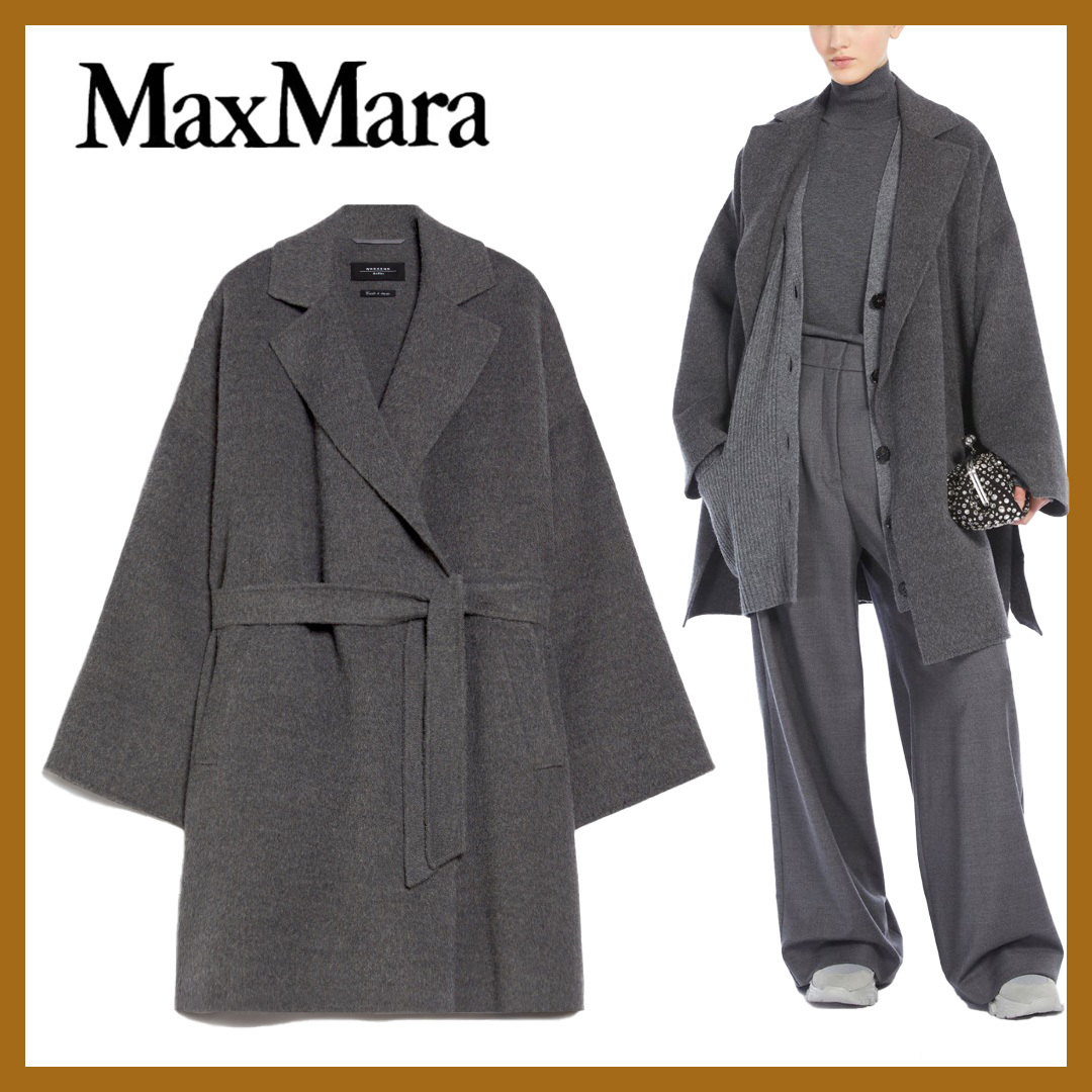 【Weekend Max Mara】ネッラ ウールアルパカ オーバサイズコート