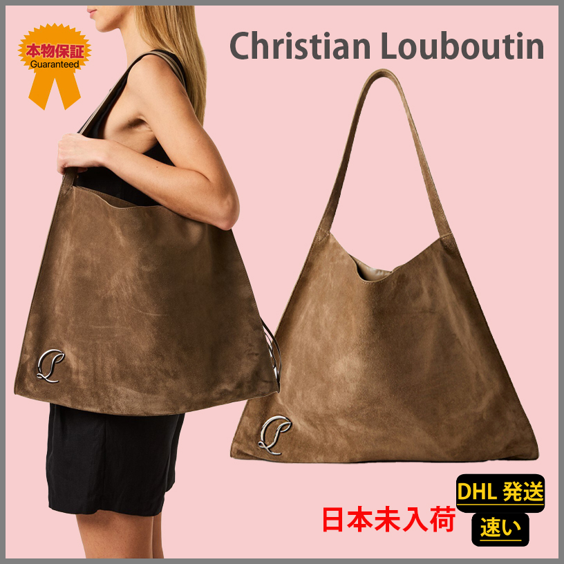 【CHRISTIAN LOUBOUTINT】日本未入荷★LE 54 スエードトート