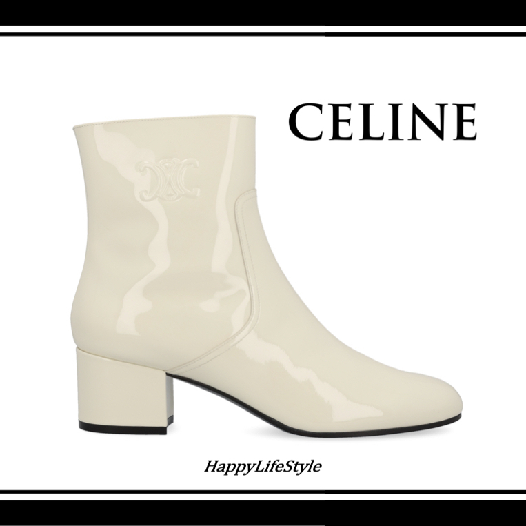 注目◇LES BOTTES CELINE トリオンフ ジップ ブーツ◇CELINE