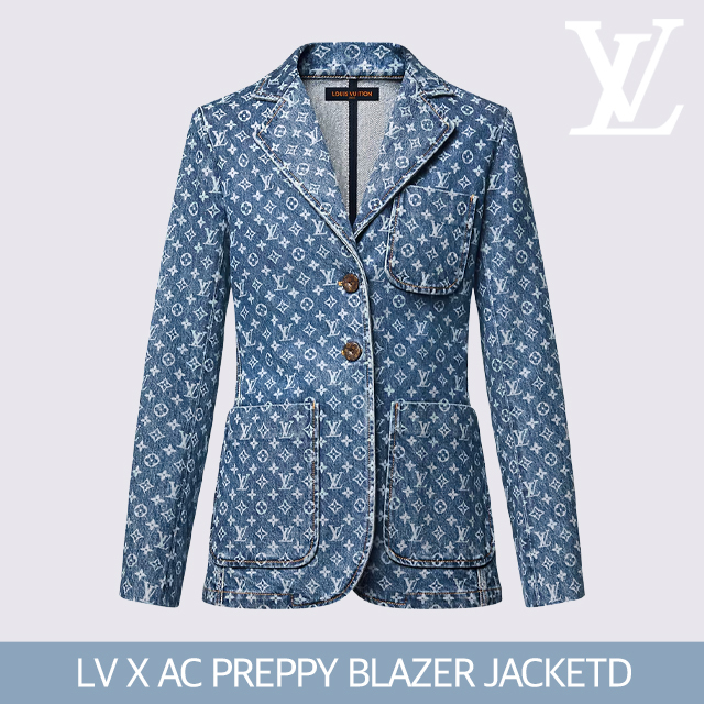 【LOUIS VUITTON】ルイヴィトン LV x AC デニム ジャケット