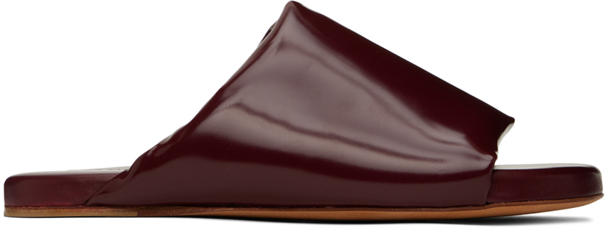 【関税込み】Bottega Veneta レッド Cushion ミュール