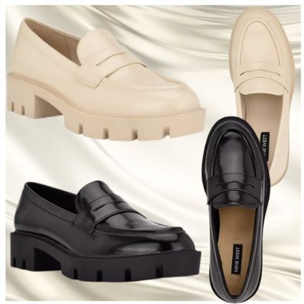 NINE WEST マイベル スリッポン オックスフォード ローファー NINE WEST マイベル スリッポン オックスフォード ローファー