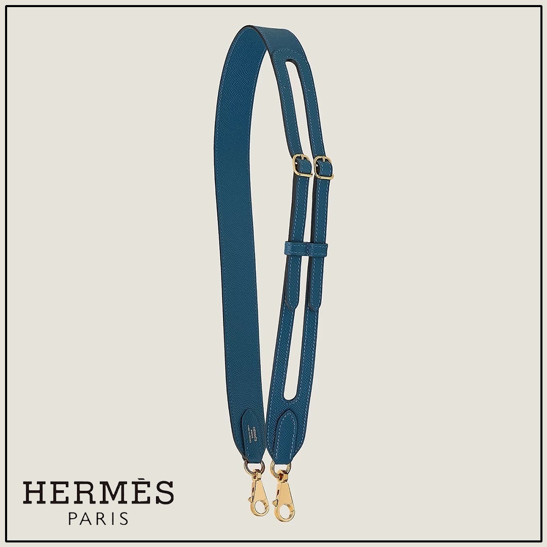 おしゃれ【HERMES】Harnachement ショルダーストラップ 35 mm