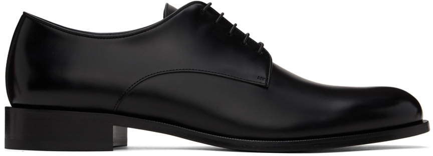 【関税込み】Giorgio Armani ブラック レースアップダービー