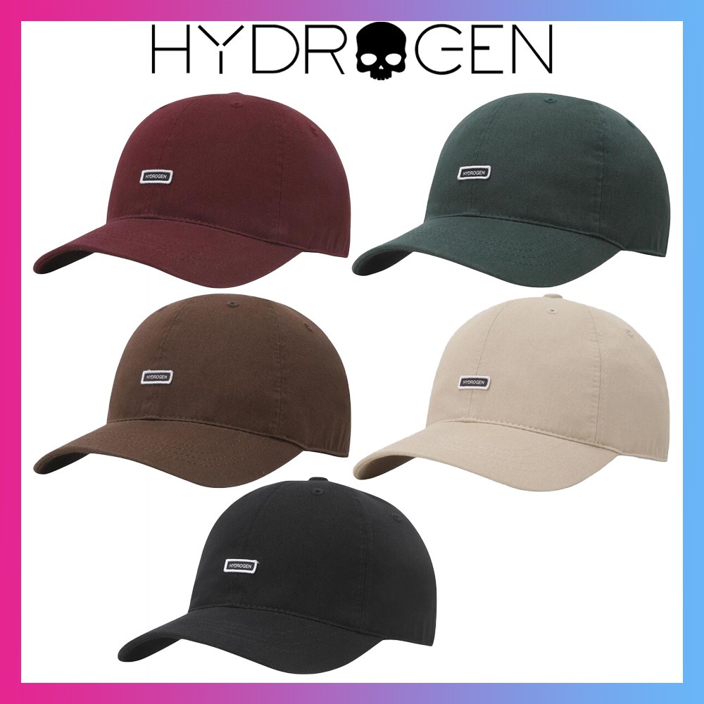 【Hydrogen】(韓国) Cotone Impact Cap ロゴボールキャップ 5色