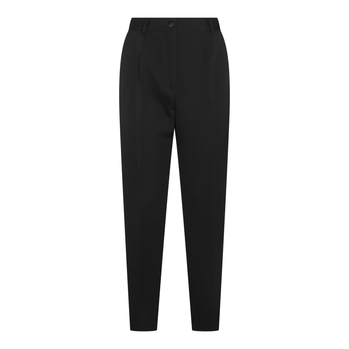 パンツ DOLCE & GABBANA BLACK WOOL PANTS