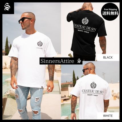 SINNERS ATTIRE ロゴ Tシャツ ソリッドカラー 半袖 10色 sna-1217.jpg