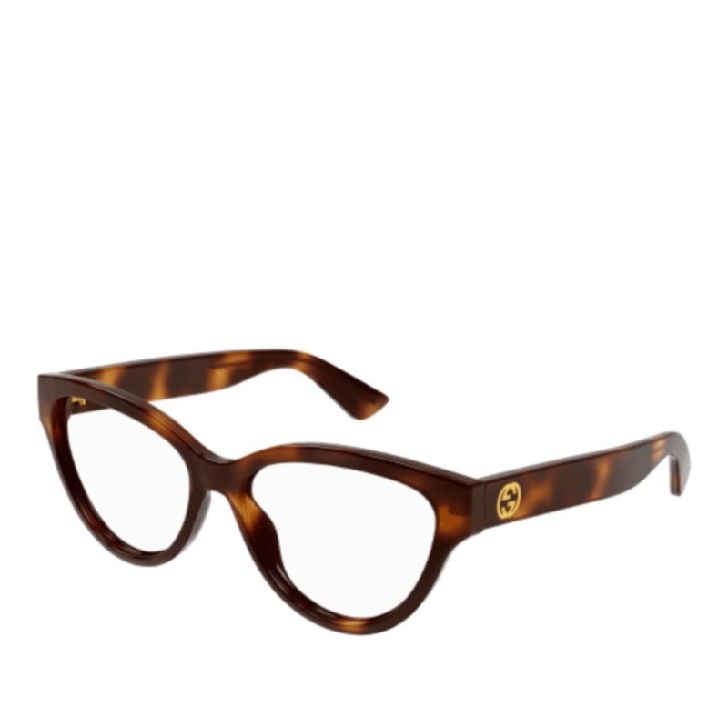 メガネ GUCCI Gucci - GG1581O - 002 HAVANA HAVANA TRANSPA