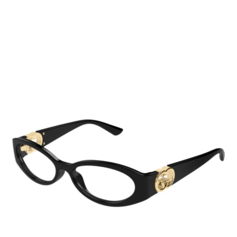 メガネ GUCCI Gucci - GG1693O - 001 BLACK BLACK TRANSPARE