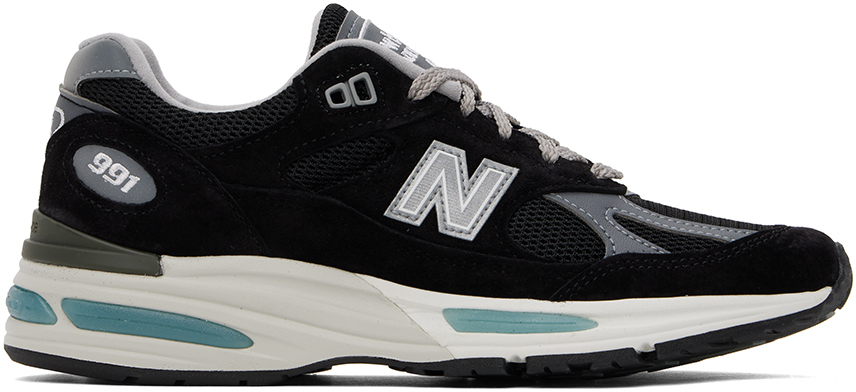 【関税込み】New Balance ブラック Made In UK 991v2 スニーカー