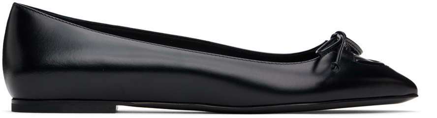 【関税込み】ALAIA ブラック レースアップ バレエシューズ