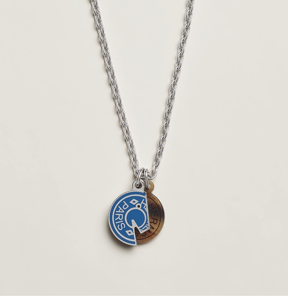 半額 50％OFFの通販 メンズ＊普段使いに＊】HERMES◇ネックレス《カルーゼル アクセサリー