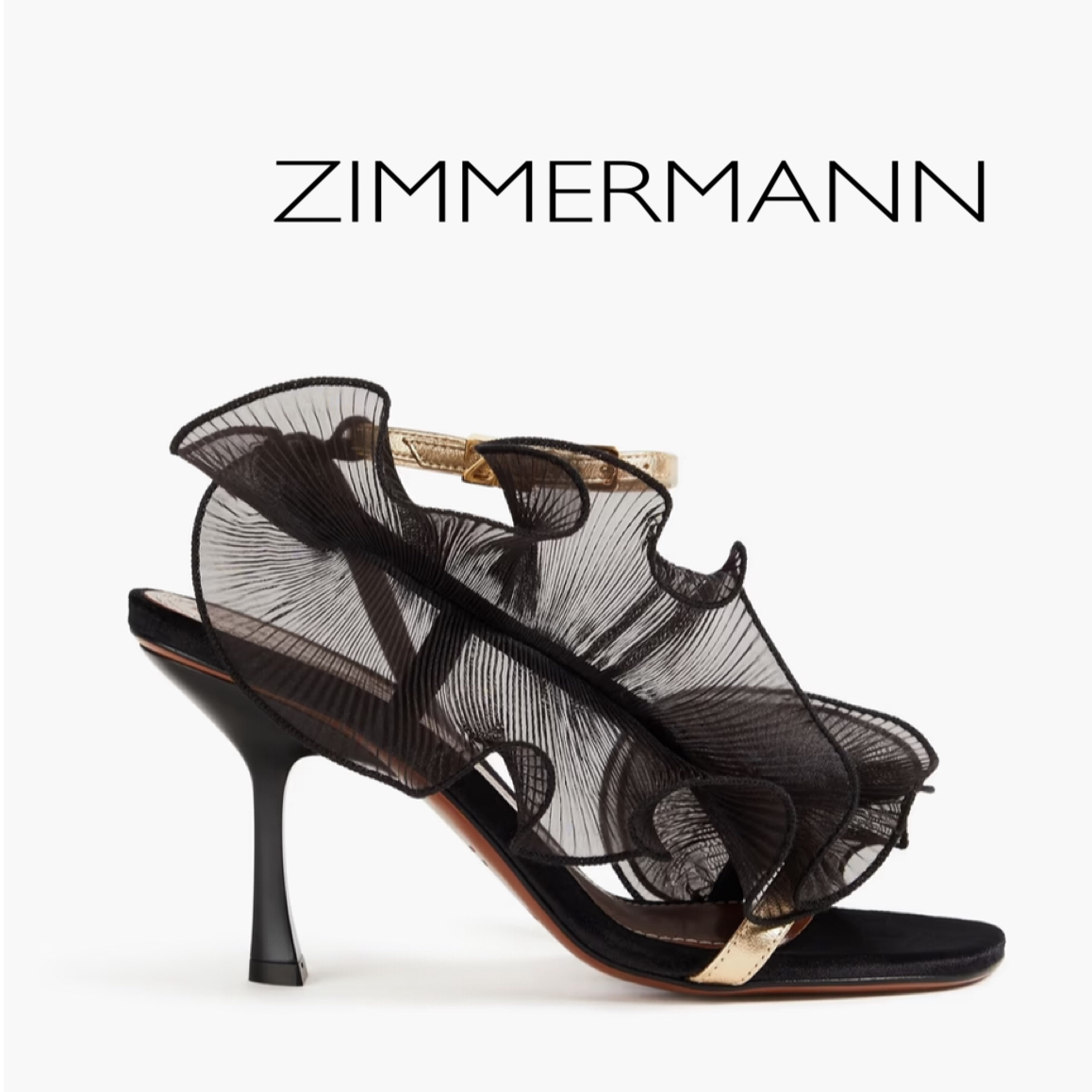 オーガンジー★ラッフル★サンダル★ ZIMMERMANN