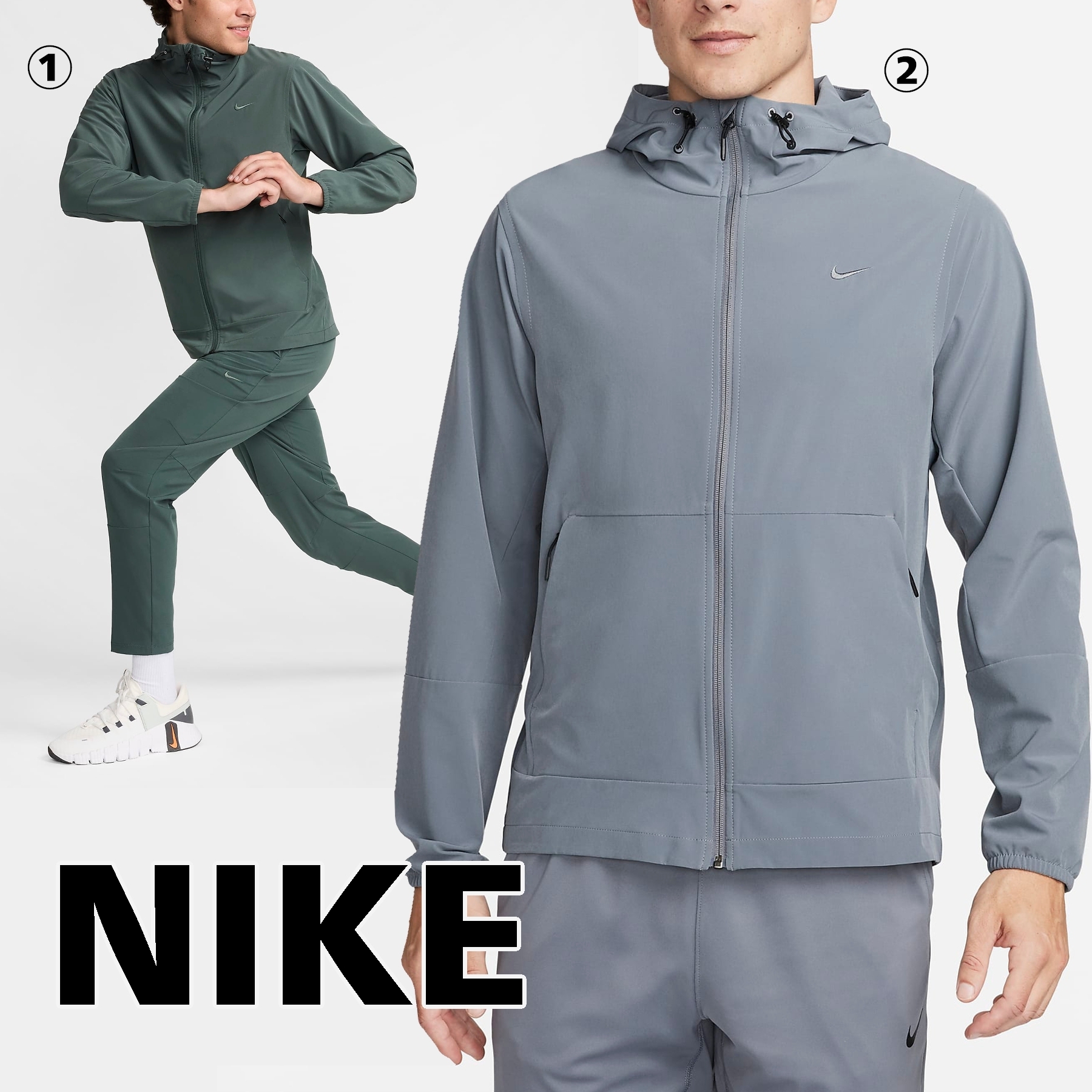 【Nike】Men's Water-Repellent Hooded Versatile Jacket