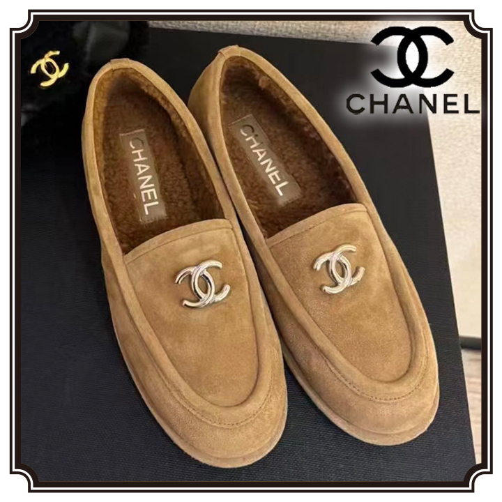 【リラックスした履き心地♡】CHANEL ローファー モカシン