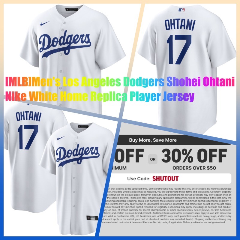 ★ナイキ(MLB)★LA Dodgers Ohtani★White Home Replica