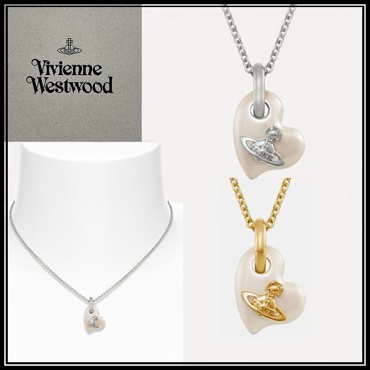 ◆Vivienne Westwood◆ハート x オーブ ネックレス