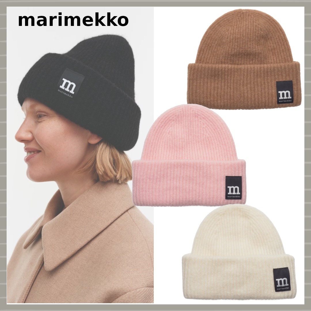 【marimekko】Pjettar Beanie ニット帽/ 各色