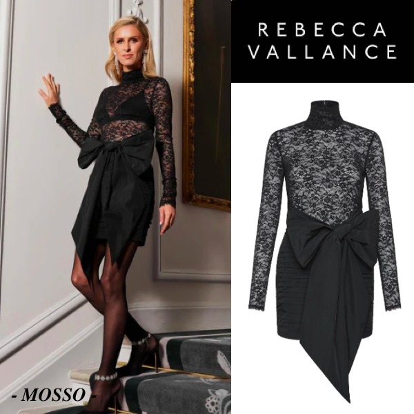 【REBECCA VALLANCE】ニッキーヒルトン コラボ レース リボン