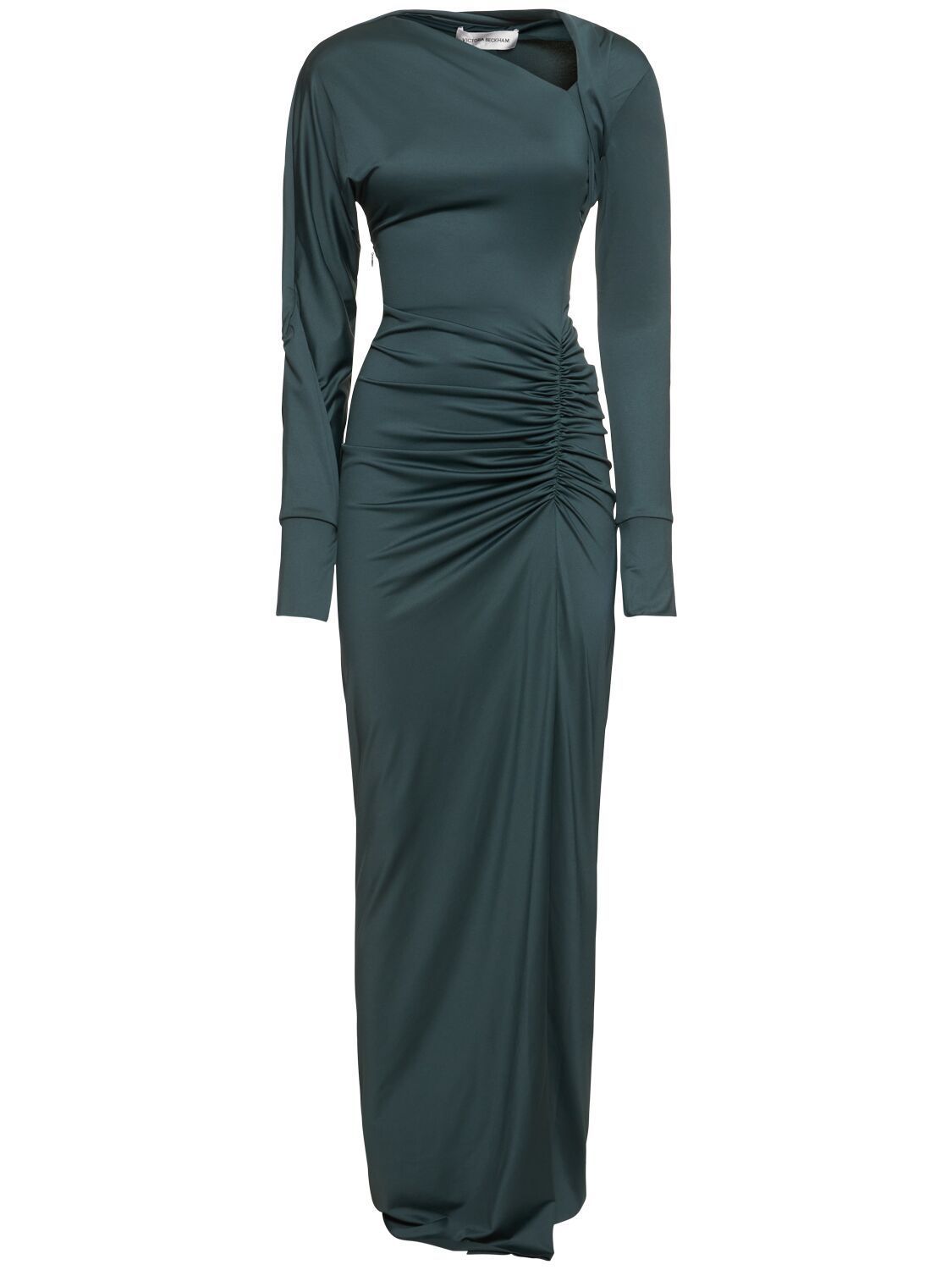 ルーシュ★ジャージー★ワンピース★ VICTORIA BECKHAM VICTORIA BECKHAM☆関税込☆ジャージールーシュマキシワンピース