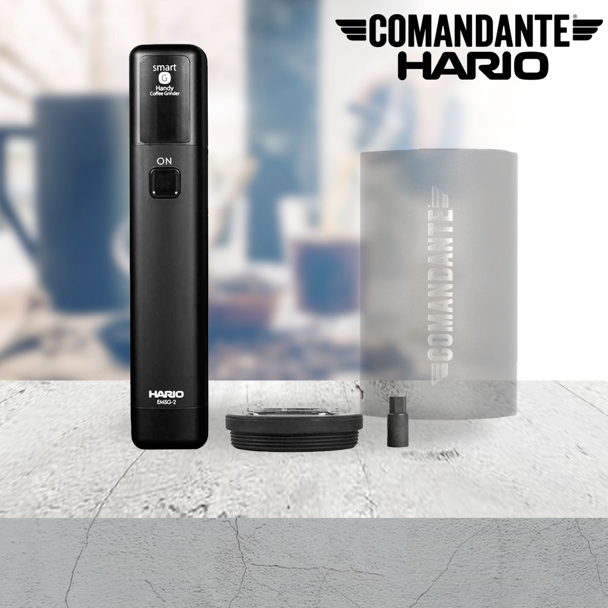 HERIO モバイルミルスティック ＆ Comandante アダプター セット