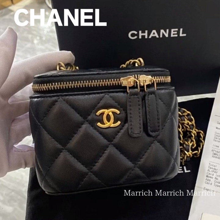 CHANEL《可愛すぎる♡》バニティ ブラック