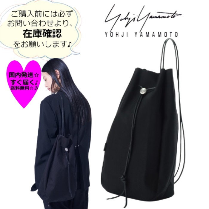 Yohji Yamamoto CONCHO 2WAY MINI BONSACK ボンサック CONCHO 2WAY MINI BONSACK – THE SHOP YOHJI YAMAMOTO
