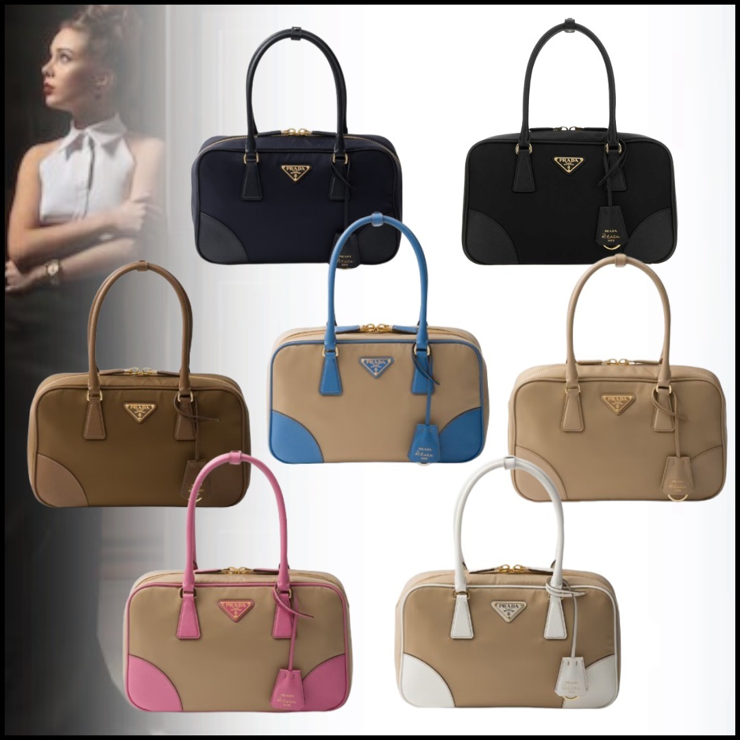 ◆大注目◆【PRADA】Re-Edition 1978 Re-Nylon×レザー バッグ