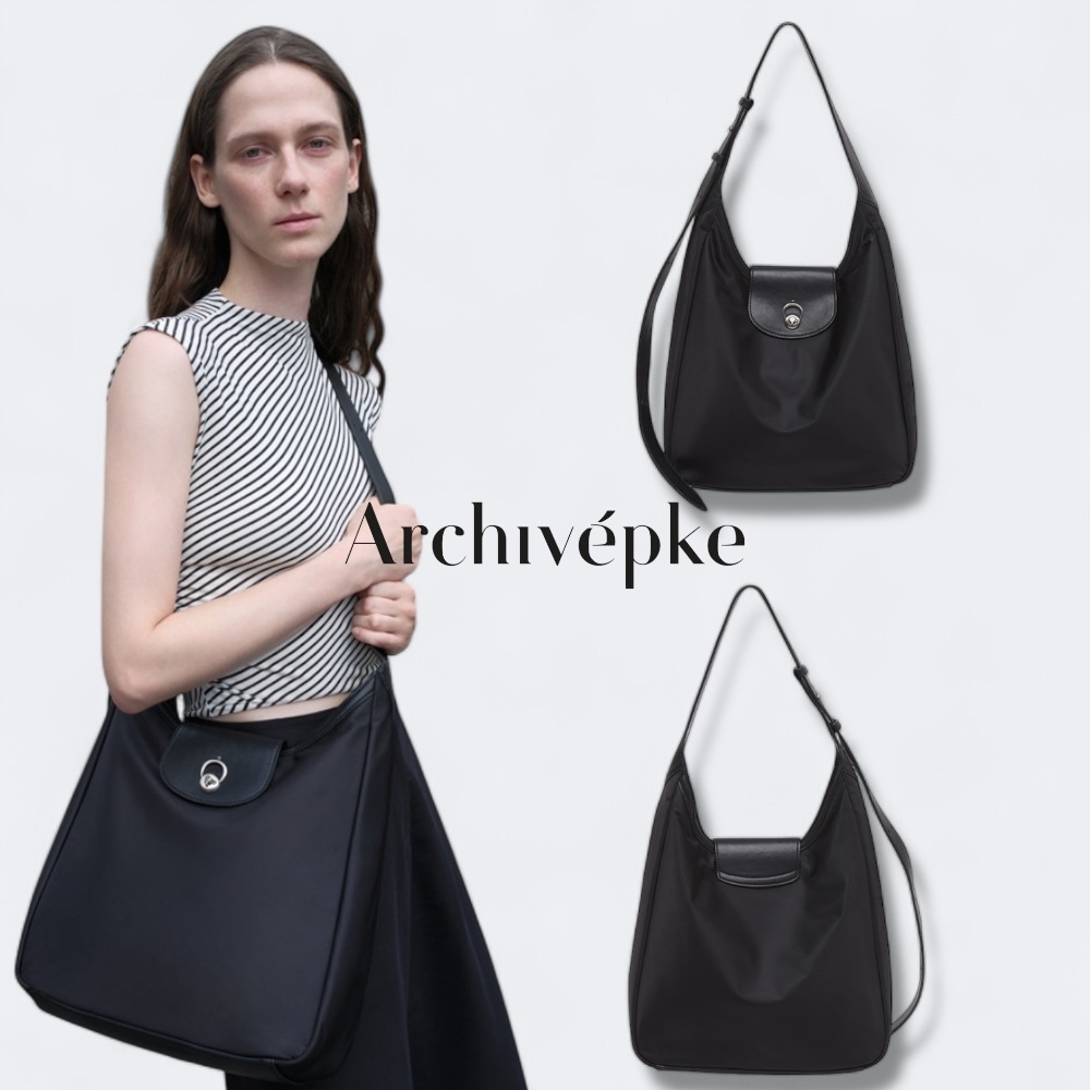 ハンドバッグ Archivepke Luv hole bag Nylon black