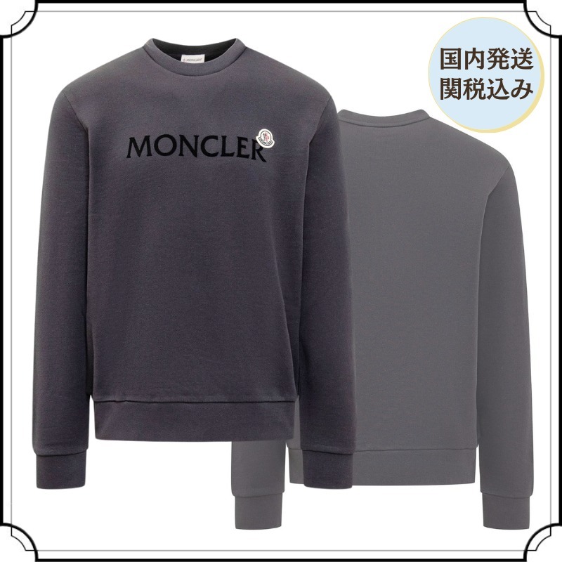 MONCLER モンクレール メンズ コットン スウェット ロゴ 関税込