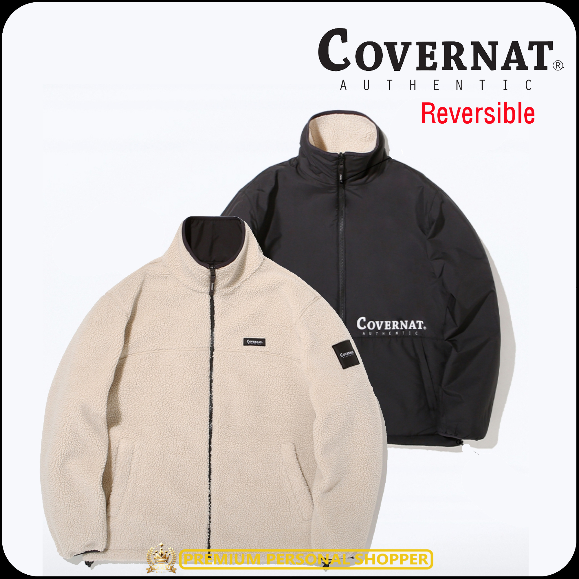 [COVERNAT]★韓国人気★Reversible Fleece