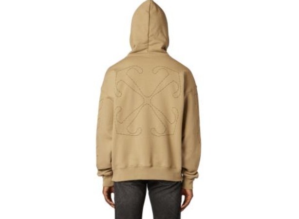 【Off White】OFF STITCH SKATE HOODIE ★関税送料込み