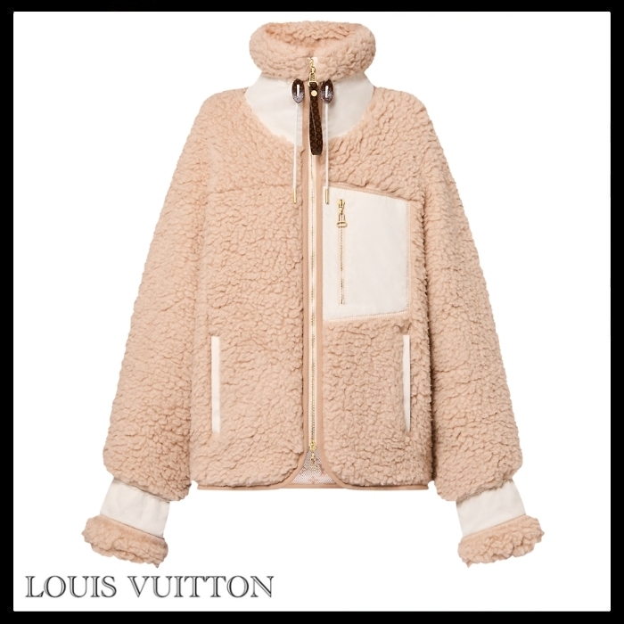 Louis Vuitton 国内買付 ファジー ウール フリース